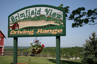 Golfing at Brimfield View