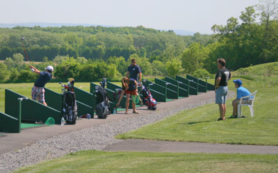 Golfing at Brimfield View